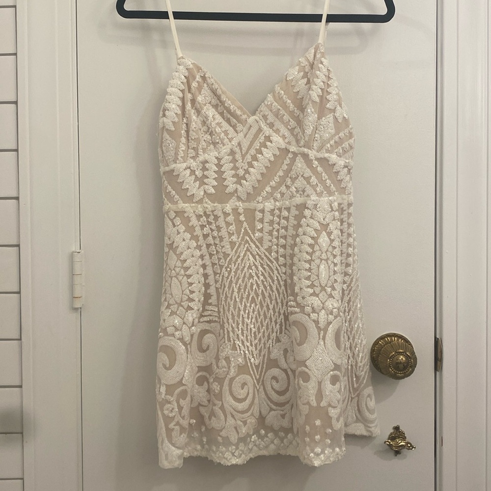 Revolve Super Down Sequin Dress - image 1